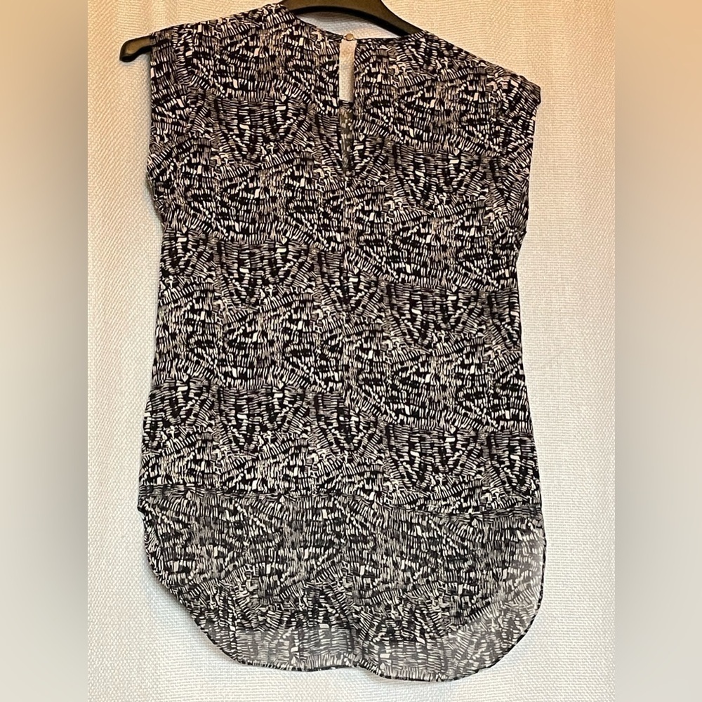 Rebecca Taylor black and white top - Picture 3 of 6